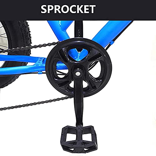 Adult Mountain Tricycle 7-Speed 20 Inch Fat Tire Trike with Basket G349844