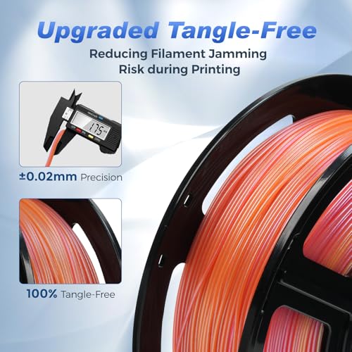 FLASHFORGE Rapid PLA Filament 1.75mm Ruby Red, 1kg Spool B504