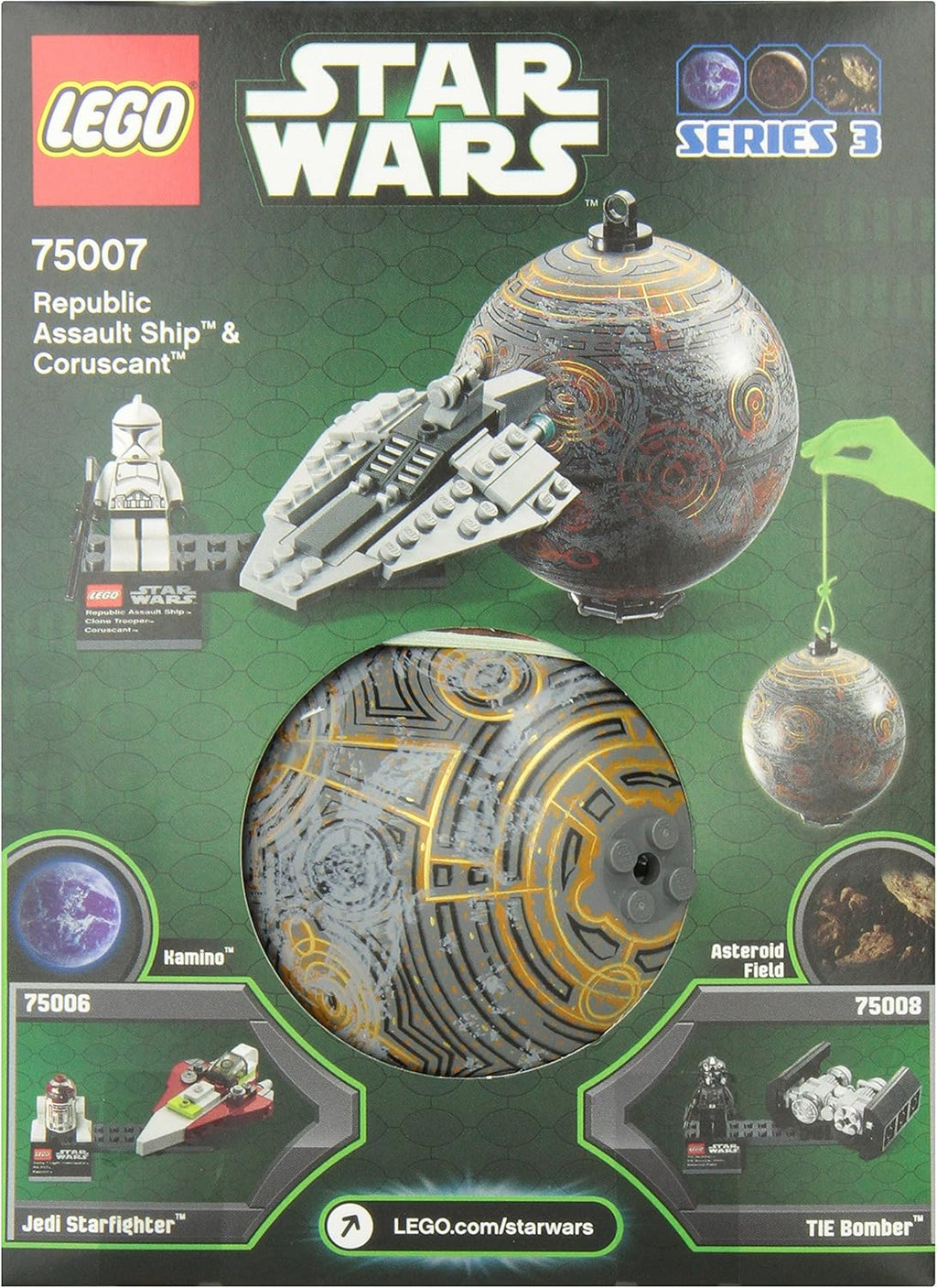 LEGO Star Wars Republic Assault Ship and Coruscant 75007 T208261