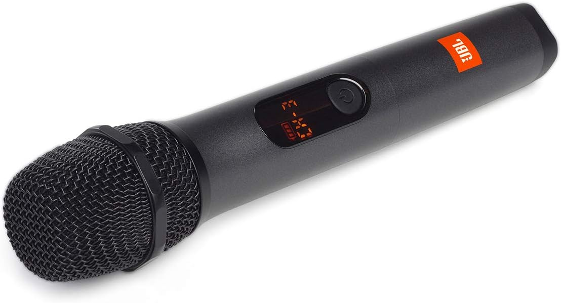 JBL Wireless Dual-Channel Microphone System with Two Mics, Black F446