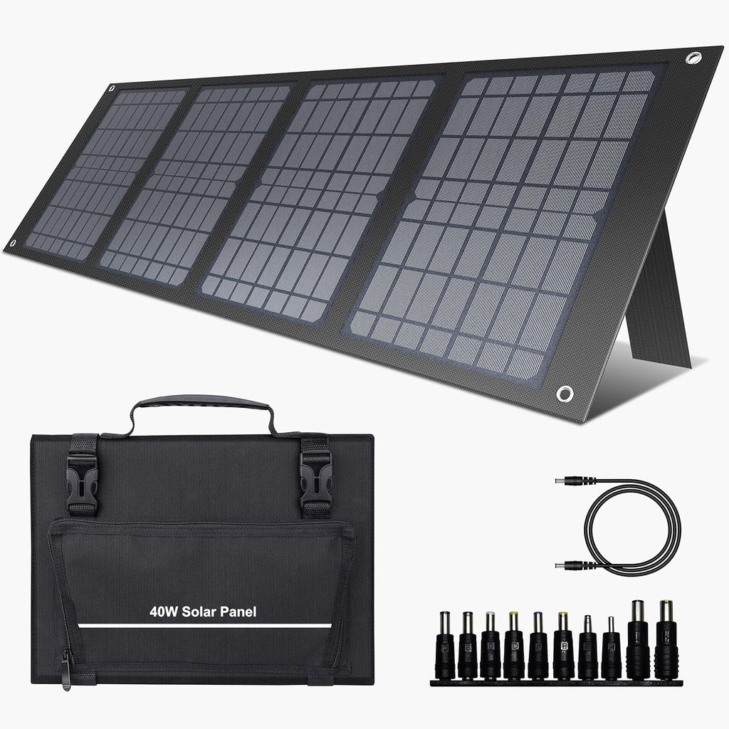 300W Portable Power Station with 40W Solar Panel, 296Wh Lithium Battery H796