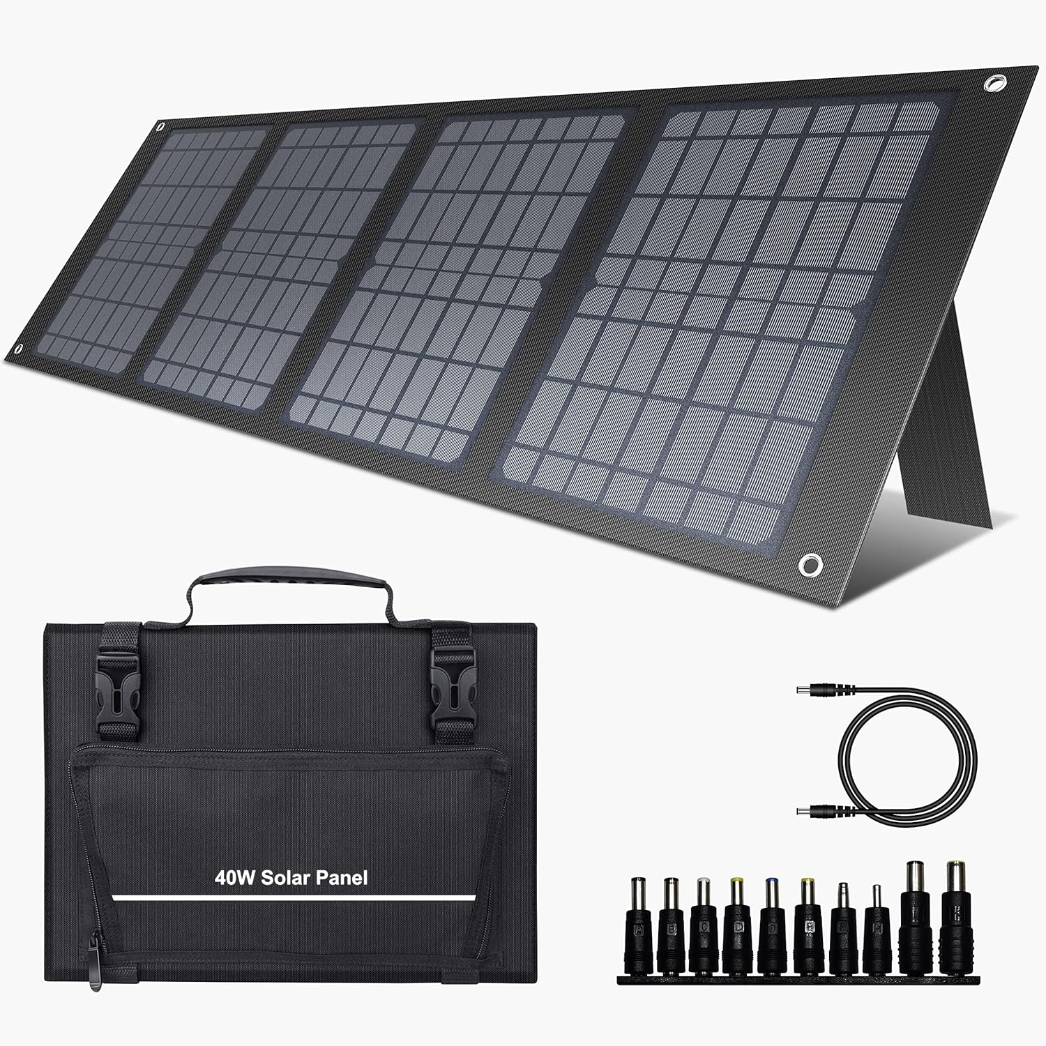 300W Portable Power Station with 40W Solar Panel, 296Wh Lithium Battery H796