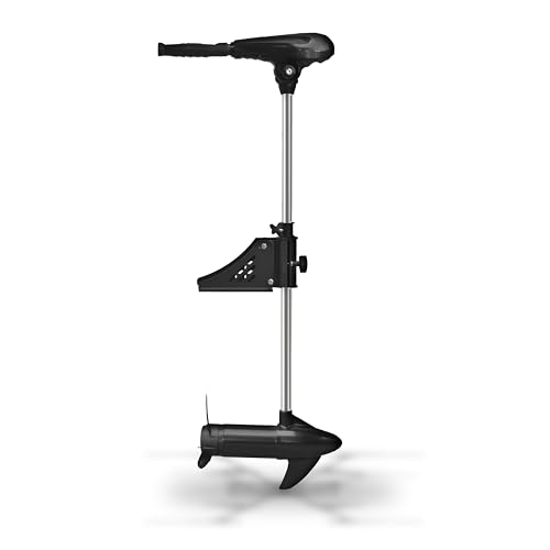 Newport Vessels Newport Pontoon-Series 55lb Thrust Saltwater Electric Trolling Motor with Deck Mount Bracket A2943