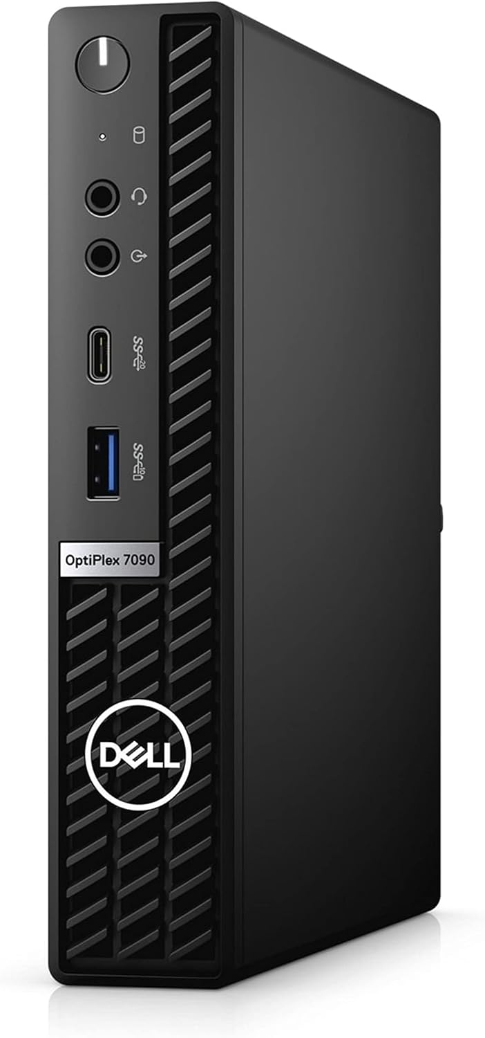 Dell OptiPlex 7000 7090 Micro Tower Desktop, Core i7, 16GB RAM, 512GB SSD, Win 11 Pro (Renewed) M891