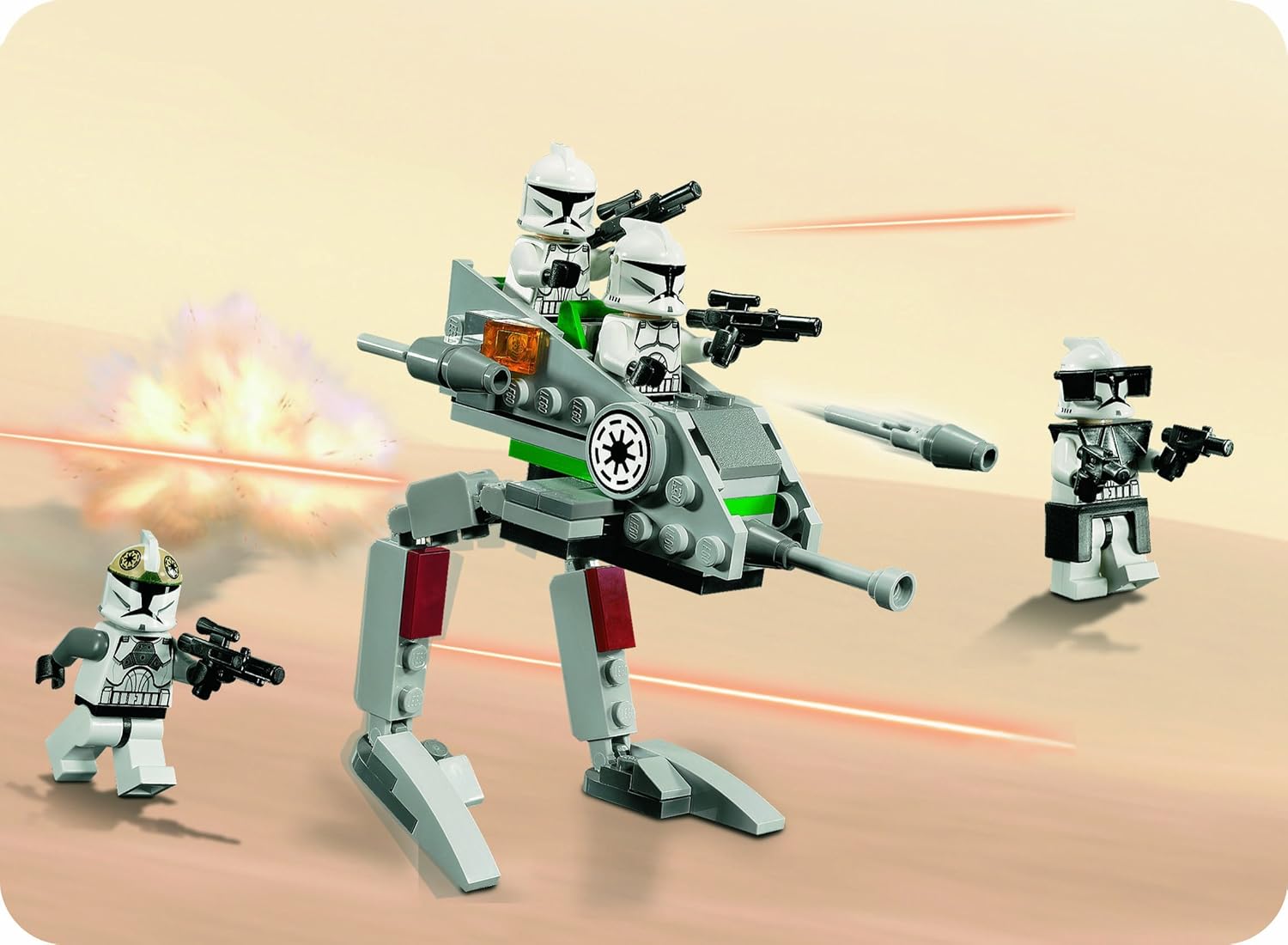 Star Wars Lego 8014 Clone Walker Battle Pack W49693