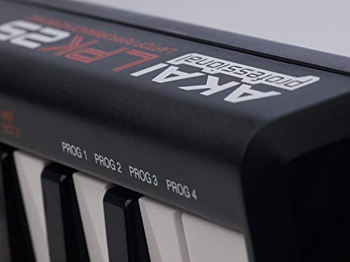 AKAI Professional LPK25 USB MIDI Keyboard Controller with 25 Velocity-Sensitive Keys E273419