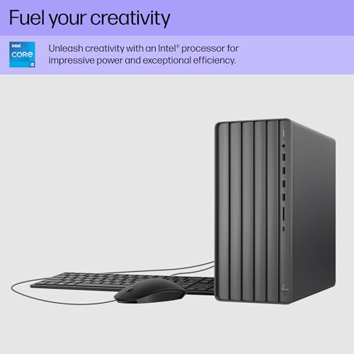 HP Envy Desktop PC Tower, Intel Core i7-12700, 16GB RAM, 512GB SSD, Windows 11 Pro W6526