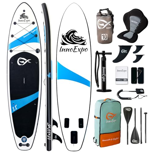 InnoExpo Inflatable Stand Up Paddle Board with Premium Accessories C20354
