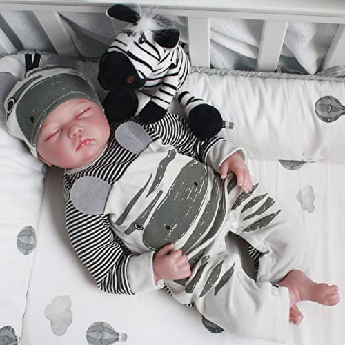 CHAREX 22 Inch Lifelike Reborn Baby Boy Doll Y200