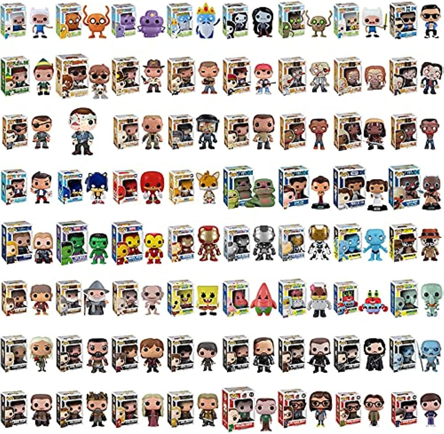 POP Funko Mystery 6 Pack w/ 1 Random Limited Edition Chase - Stylized Vinyl Figure Set New