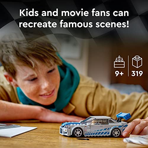 LEGO Speed Champions Nissan Skyline GT-R (R34) Building Kit 76917 E72805