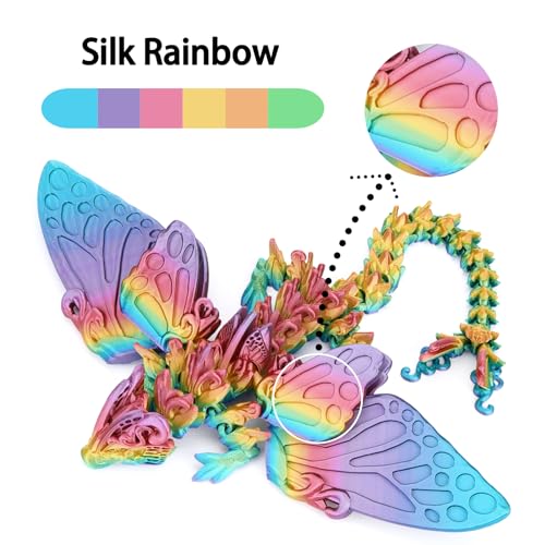 Rainbow 3D PLA Printer Filament 1.75mm Matte, 1kg P386477
