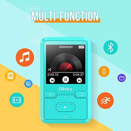 32GB Bluetooth MP3 Player with FM Radio, Earphones Included F2045