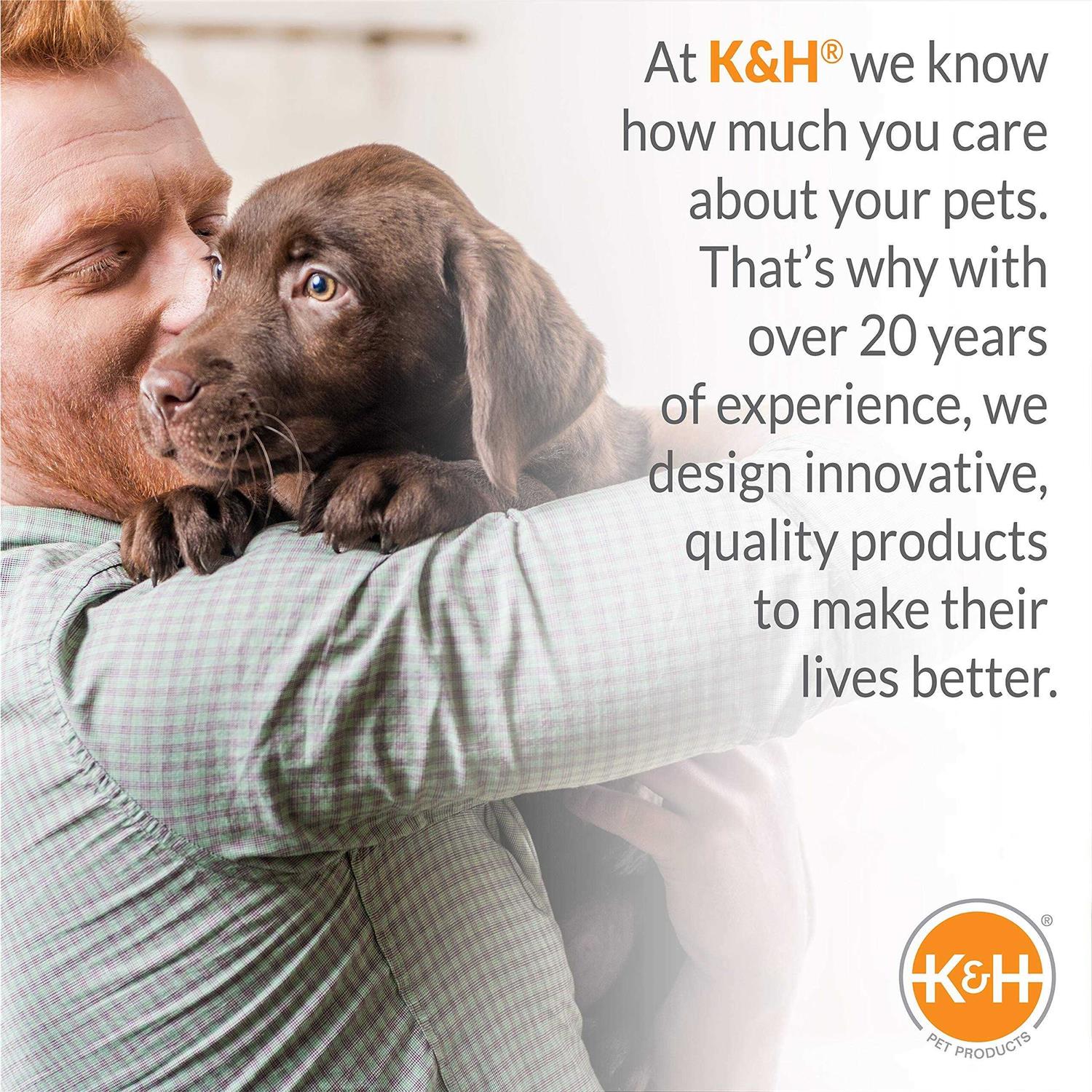 K&H Pet Products Lectro-Kennel Outdoor Heated Pad with Cover B7234
