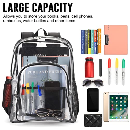 TPU Clear Backpack Stadium Approved Heavy Duty N248