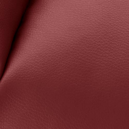 MCombo Small Power Lift Recliner Chair with Massage and Heat, Faux Leather, Dark Brown E441