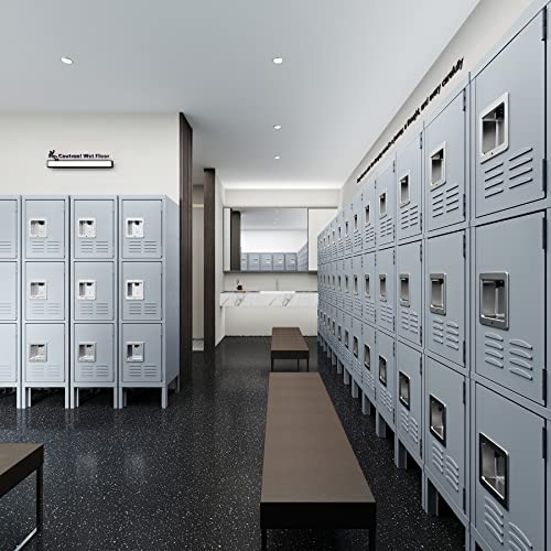 Metal Locker 1 Door 71" Storage Cabinet for Employees, School, Hospital, Gym I289