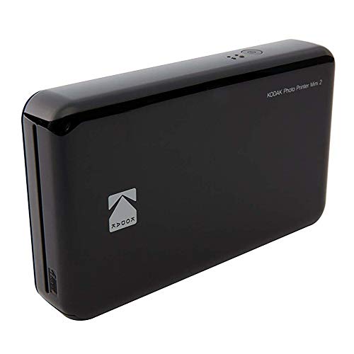 Kodak HD Wireless Portable Mobile Instant Photo Printer, Print Social Media Photos, Premium Quality Full Color Prints. Compatible w/iOS and Android Devices (Black)