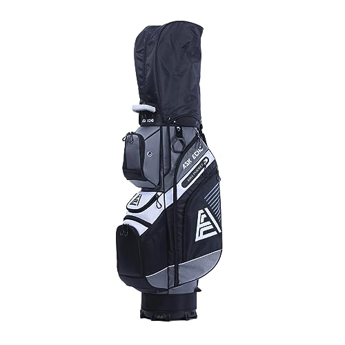 ASK ECHO T-Lock Golf Cart Bag 14-Way Organizer with Rain Cover S60095