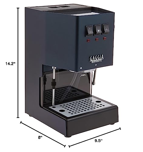 Gaggia Classic Evo Pro Espresso Machine, Industrial Grey O1594