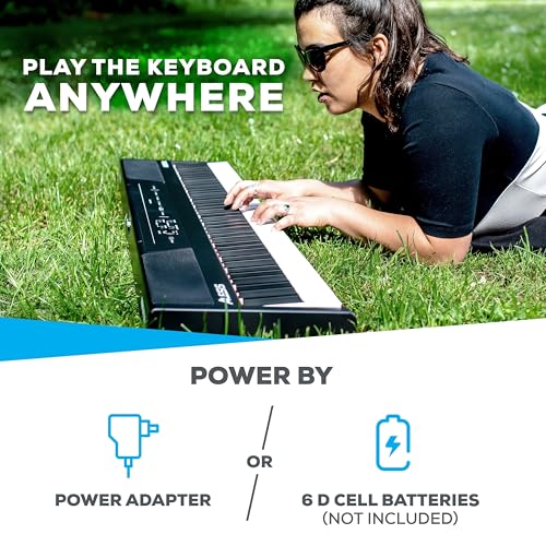 Alesis Recital 88 Key Digital Piano Keyboard with Semi Weighted Keys Q3138