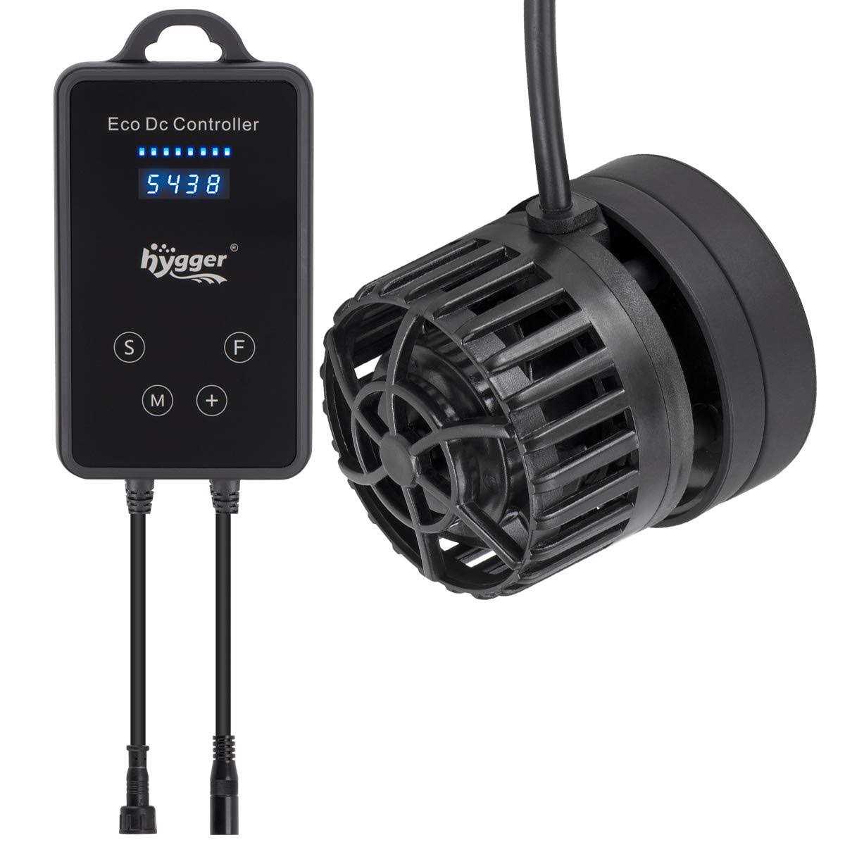 hygger Mini Wave Maker Magnetic DC Powerhead with LED Display Controller for Saltwater Tank - Pet Supplies online store