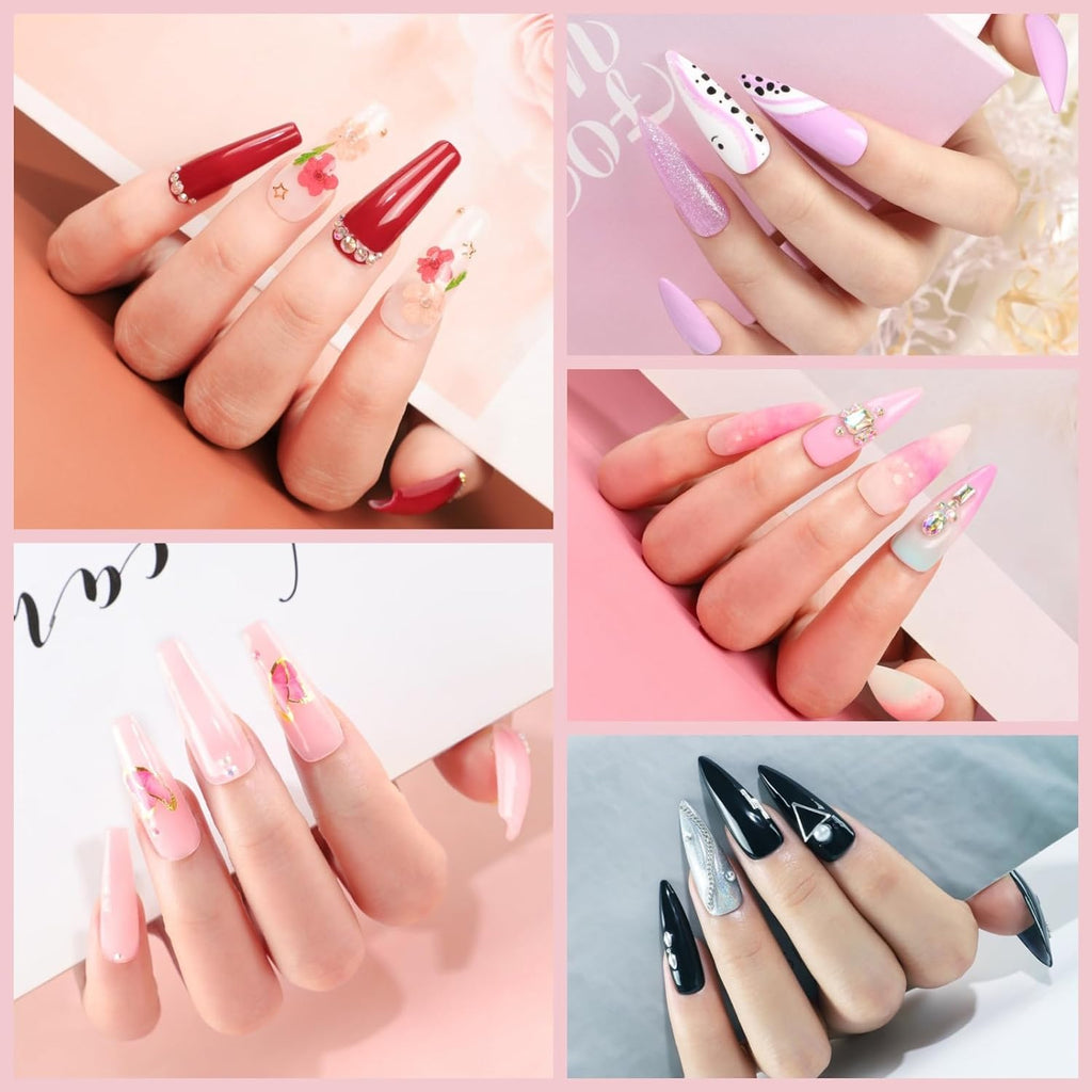 Gel Nail Polish Kit with UV Light and Drill Starter Set for Women S4212