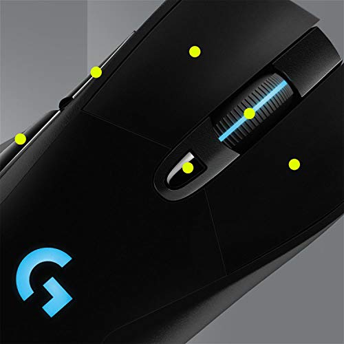 Logitech G703 Lightspeed Wireless Gaming Mouse with Hero 25K Sensor, Black L807272