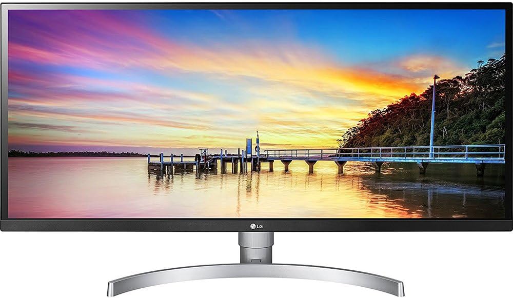 LG UltraWide FHD 34-Inch Computer Monitor 34WK650-W, IPS with HDR 10 Compatibility and AMD FreeSync, White
