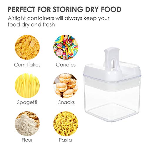 Vtopmart 6 PCS Airtight Food Storage Containers with Easy Lock Lids, 0.8L R685
