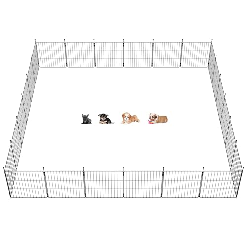 FXW MiniPaws Dog Playpen 8 Panels Portable for Indoor & Outdoor Y720