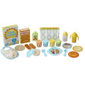 Melissa & Doug Mine to Love Mealtime Play Set for Dolls with Bottle, Pretend Baby Food Jars, Snack Pouch, More (24 pcs)