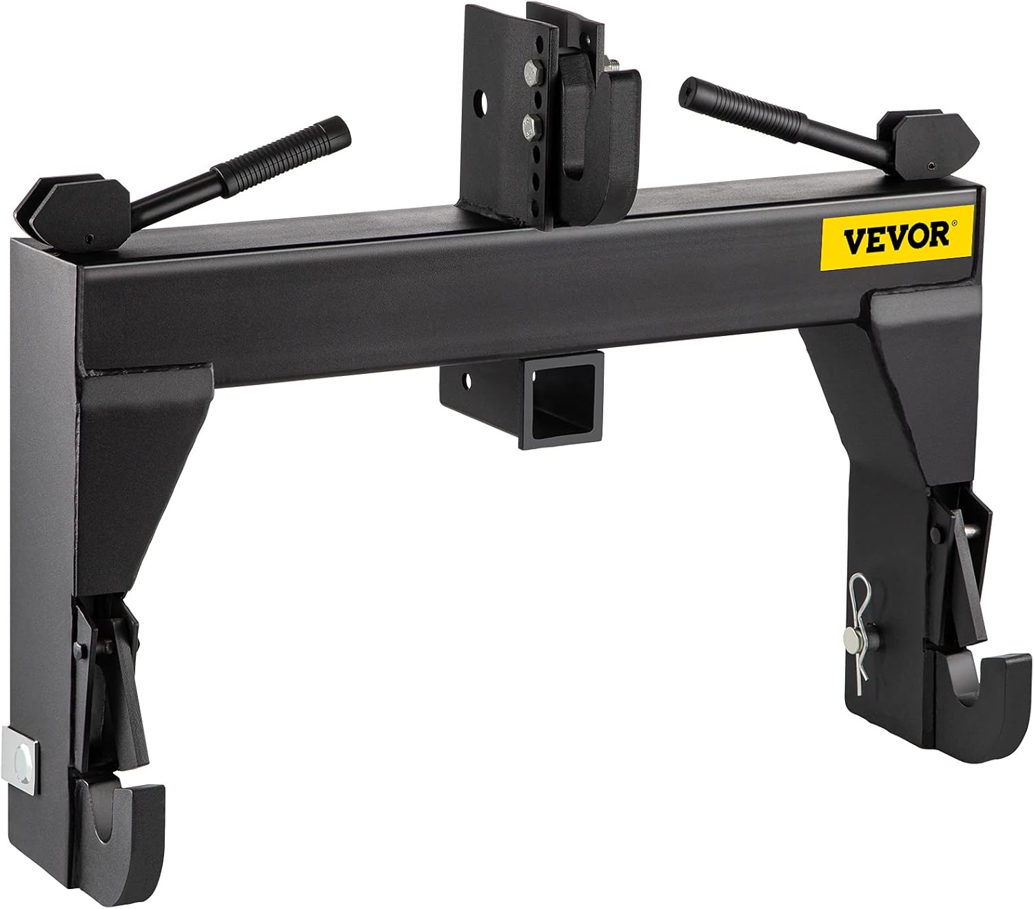 VEVOR 3-Point Quick Hitch, 3000 LBS Lifting Capacity, Category 1 & 2 Tractor Attachment U6583