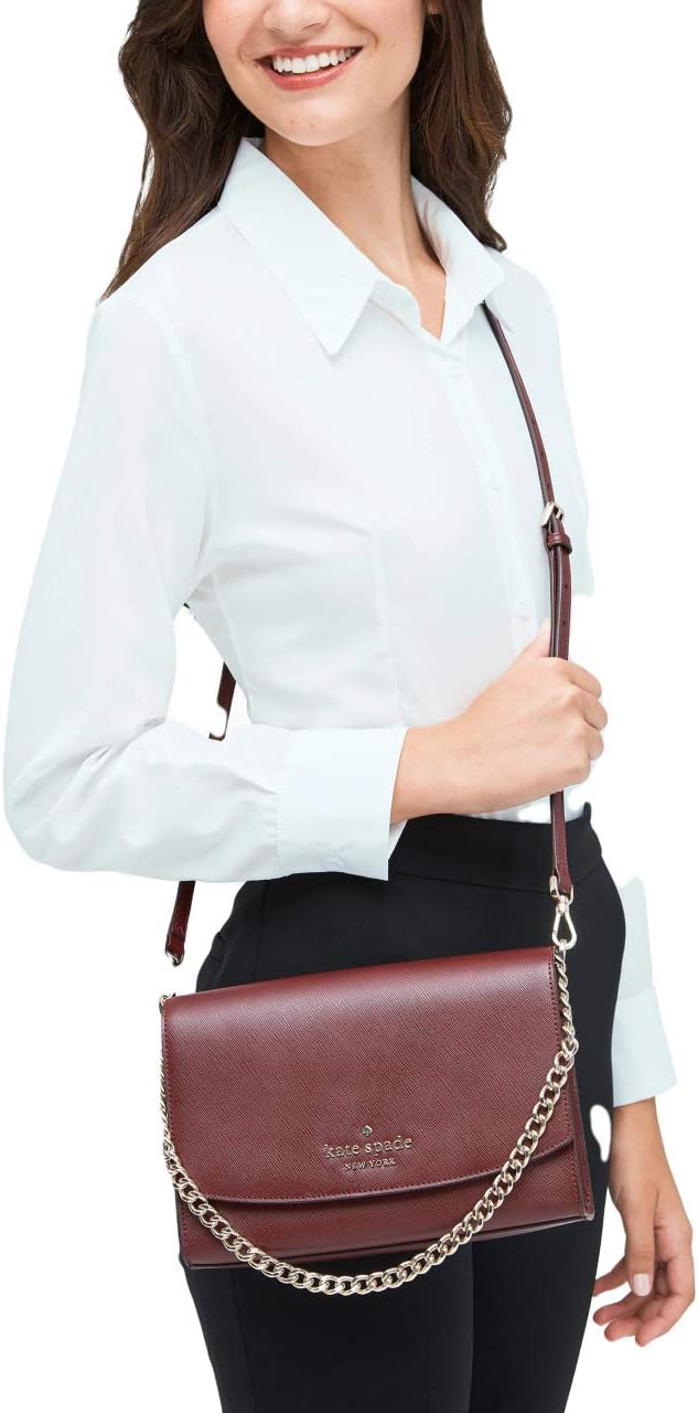 Kate Spade New York Carson Leather Convertible Crossbody Bag Q914