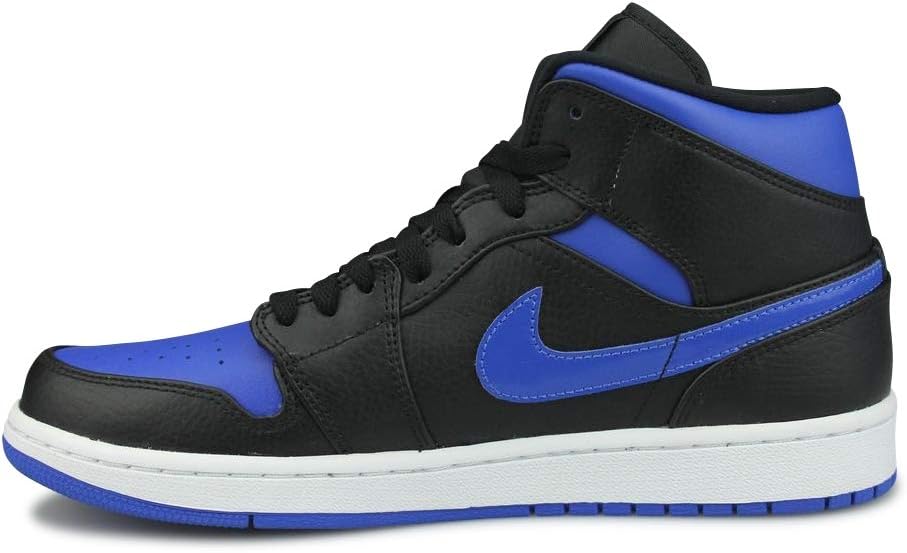 Nike Men's High-Top Basketball Shoe, Black Hyper Royal White, 11 US F636842