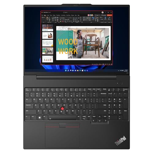 LENOVO ThinkPad E16 Gen 1 Business Laptop, 16" FHD+, Ryzen 7, 16GB RAM, 512GB SSD, Windows 11 Pro Z286139