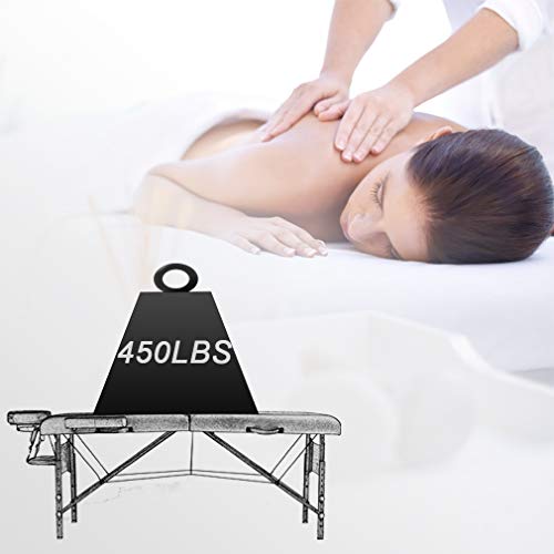 BestMassage Portable Massage Table 28 inch Folding Spa Bed with Bag X618857