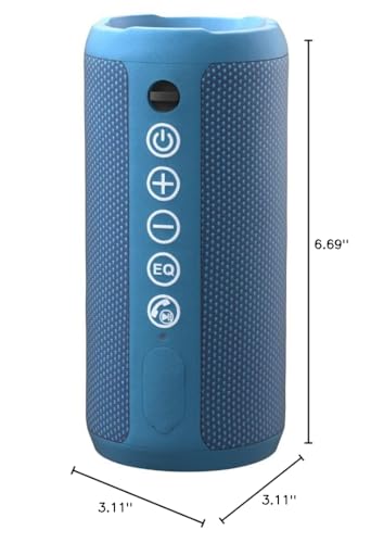 Ortizan Portable Bluetooth Speaker IPX7 Waterproof 24W Loud Sound, Black J77282
