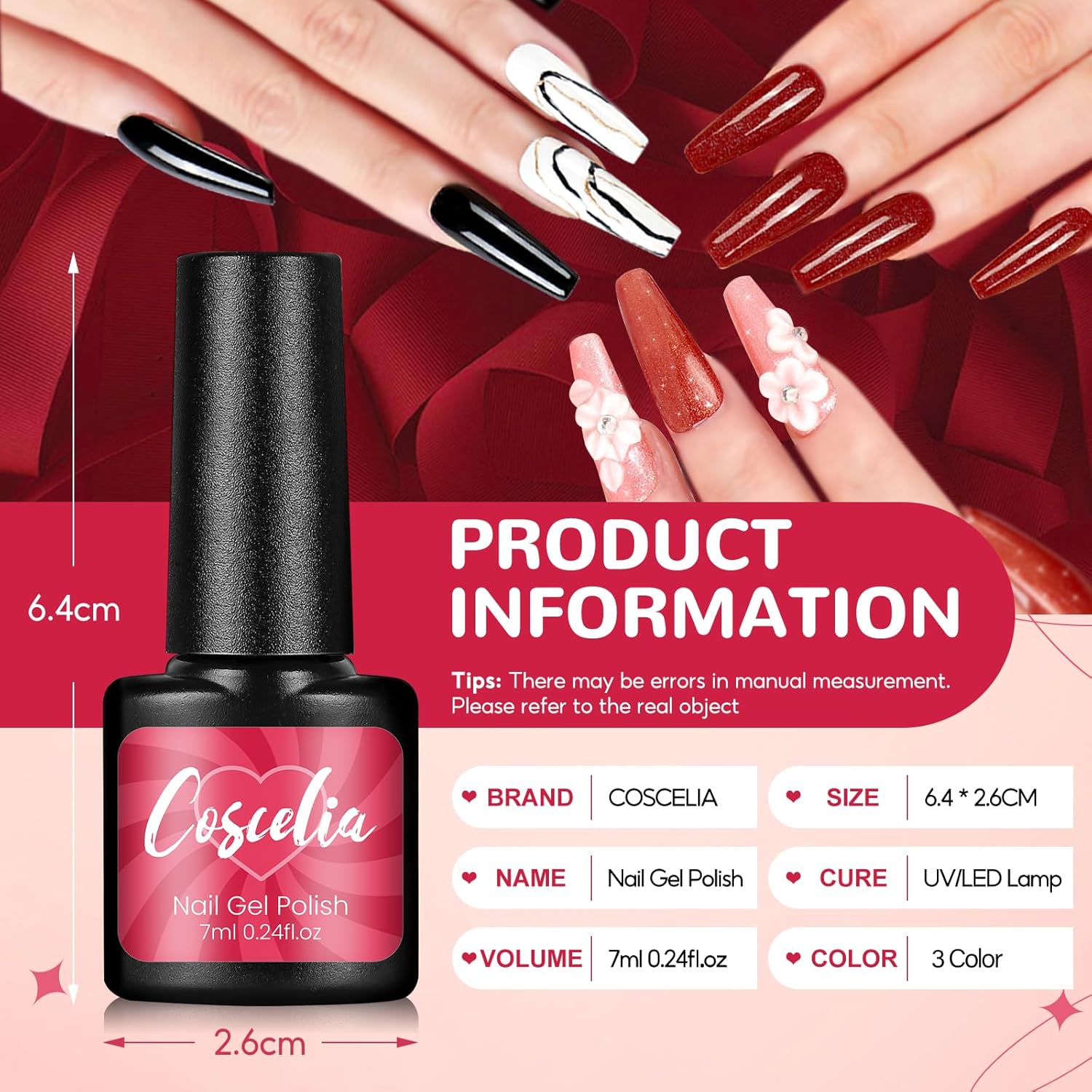 Acrylic Nail Kit with Drill and Nail Lamp for Beginners N2125
