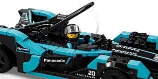 LEGO Speed Champions Panasonic Jaguar Racing Gen2 Car & I-PACE eTROPHY Building Kit C5065