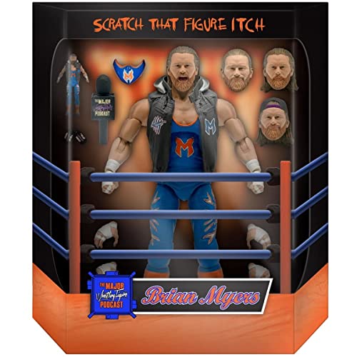 Super7 ULTIMATES! Major Wrestling Figure Podcast Matt Cardona Prehistoric 7" Action Figure D99423