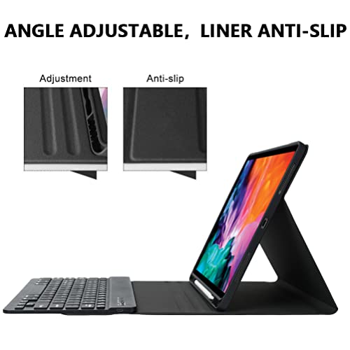 iPad Pro 12.9 Keyboard Case with Detachable Wireless Keyboard, Champagne Q953