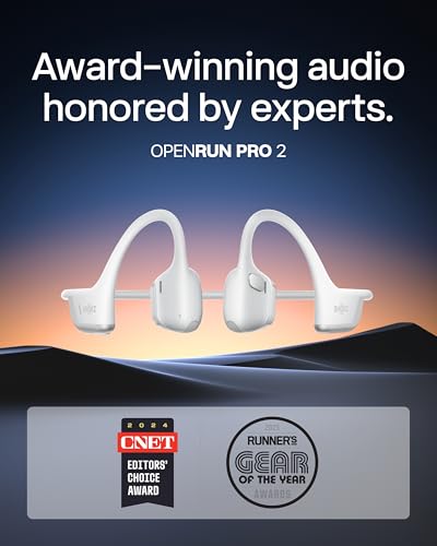 SHOKZ OpenRun Pro 2 Open-Ear Bone Conduction Sport Headphones Q8088