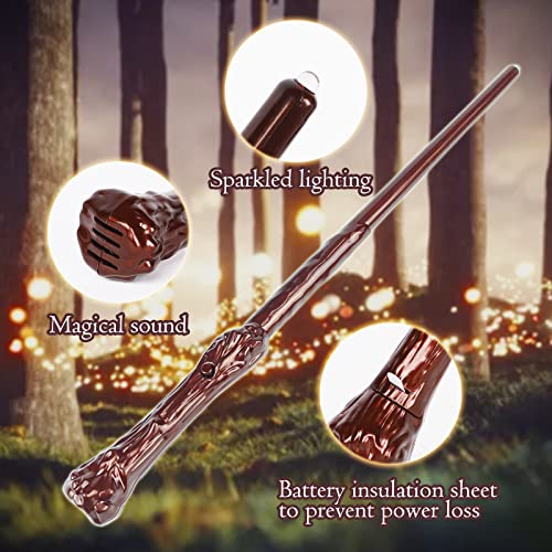 Light Up Magic Wand for Kids Sound Wizard Toy R21650
