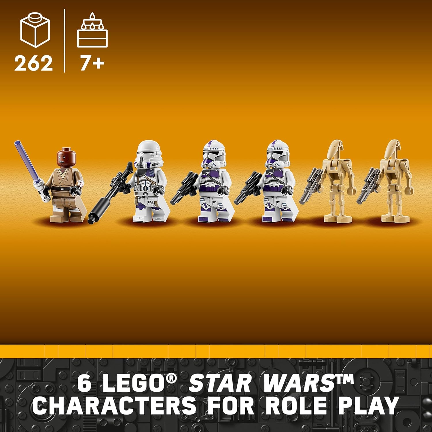 LEGO Star Wars Republic Fighter Tank 75342 Q7666