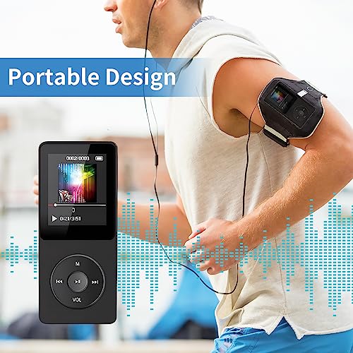 MP3 Player with 32GB Micro SD Card, Speaker, FM Radio, Voice Recorder G1282