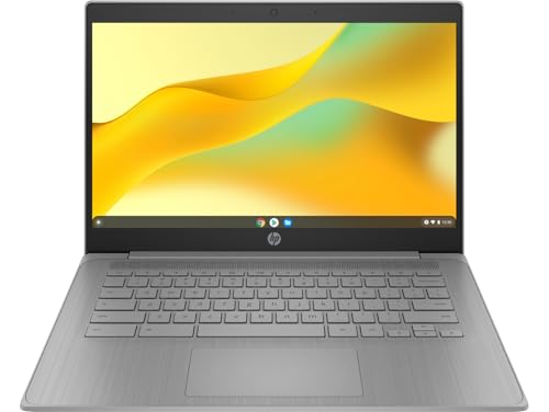 HP Chromebook 14 Laptop, 14" HD, 4GB RAM, 64GB SSD, Chrome OS, Grey A241646