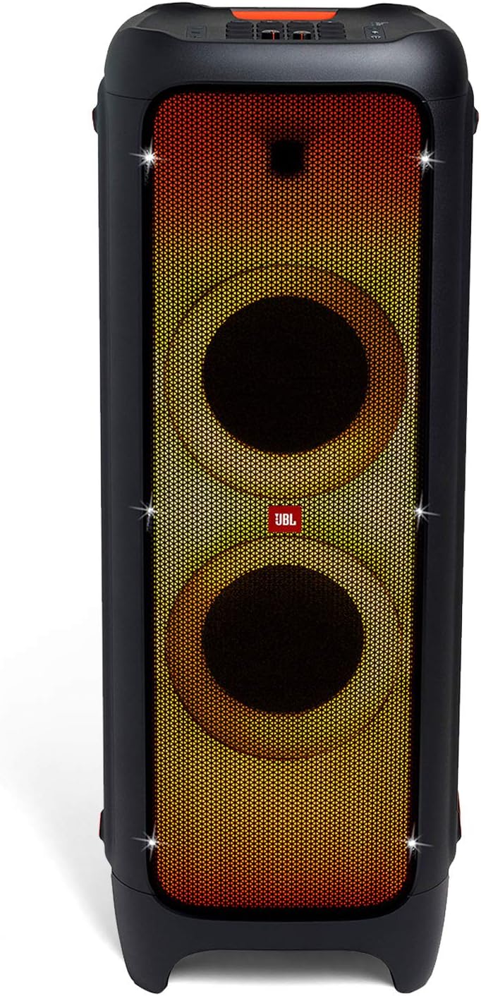JBL PartyBox 1000 Portable Bluetooth Speaker with JBL PMB100 Wired Microphone - Black V9713