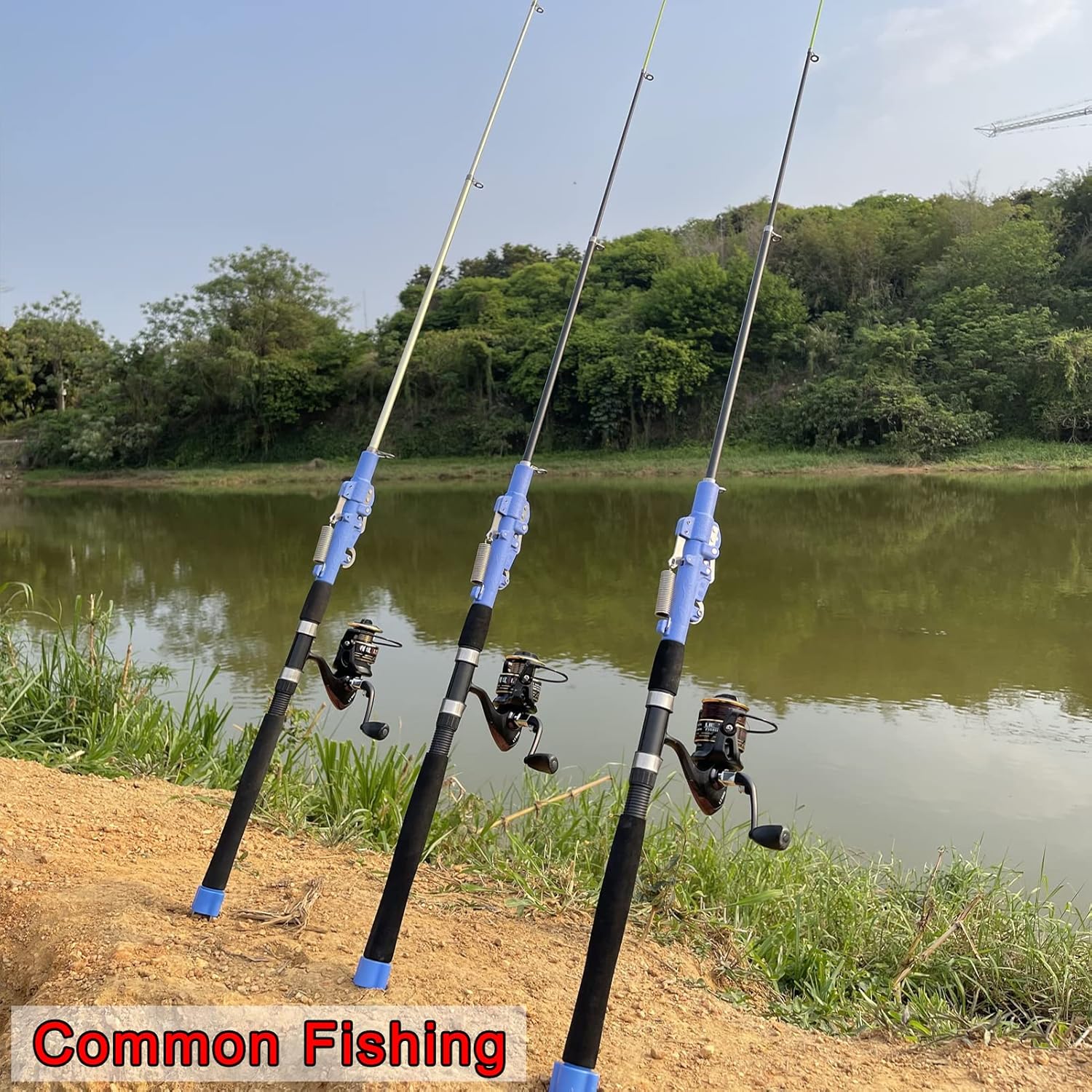 Telescopic Fishing Rod and Reel Combo Saltwater Freshwater Kit J221197