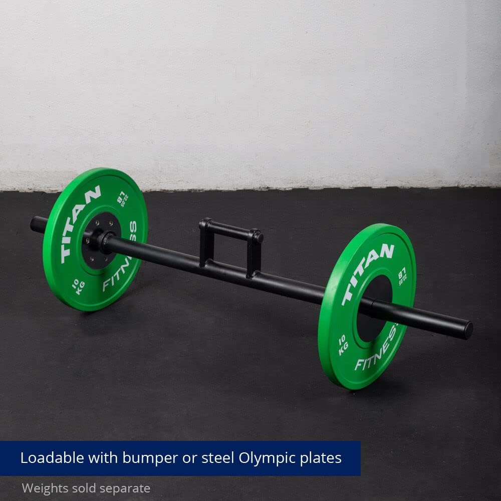 Titan Fitness 60in Farmers Walk Handles, Barbell Grip, 500 LB Rated X7529